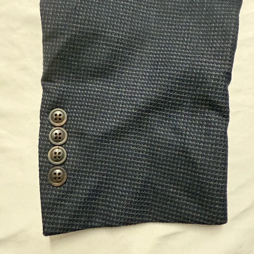 Hart Schaffner‎ Marx Blue Pattern Blazer 44